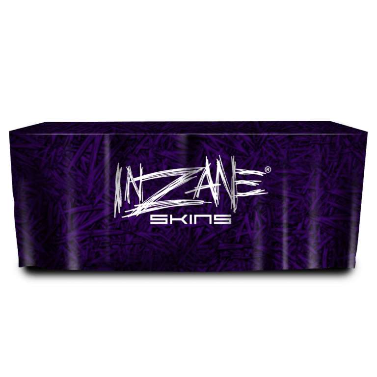 Custom Printed Fitted Table Throw InkRabbit Printworks